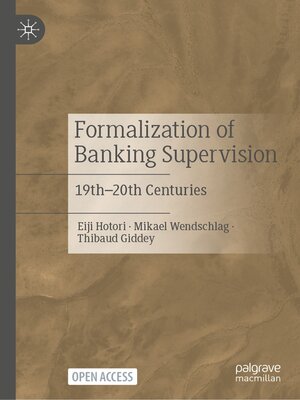 cover image of Formalization of Banking Supervision